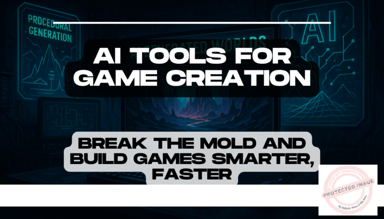 Blog 12 AI Tools for Game Creation Break the Mold and Build Games Smarter, Faster Feature Image